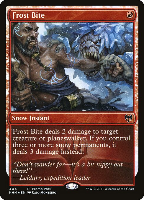 Frost Bite - Kaldheim Common Card