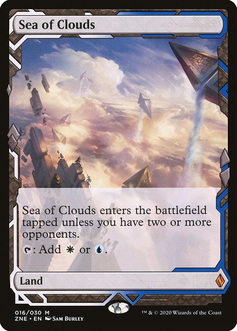 Sea of Clouds - Zendikar Rising Expeditions Mythic Card