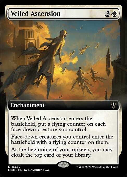 Veiled Ascension - Murders at Karlov Manor Commander Rare Card