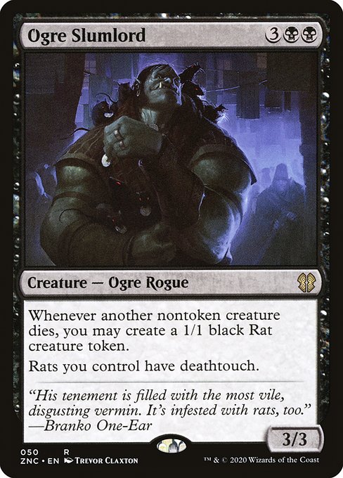 Ogre Slumlord - Zendikar Rising Commander Rare Card