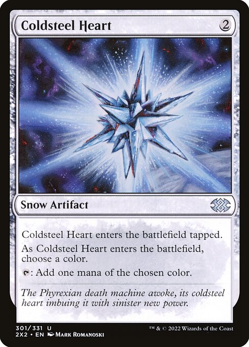 Coldsteel Heart - Double Masters 2022 Uncommon Card