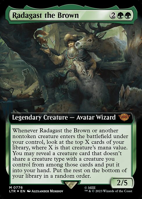 Radagast the Brown - The Lord of the Rings: Tales of Middle-earth Mythic Card