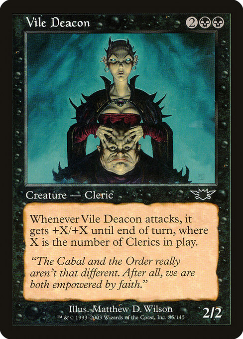 Vile Deacon - Legions Common Card