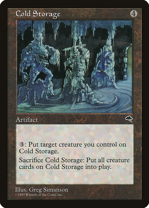 Cold Storage - Tempest Rare Card