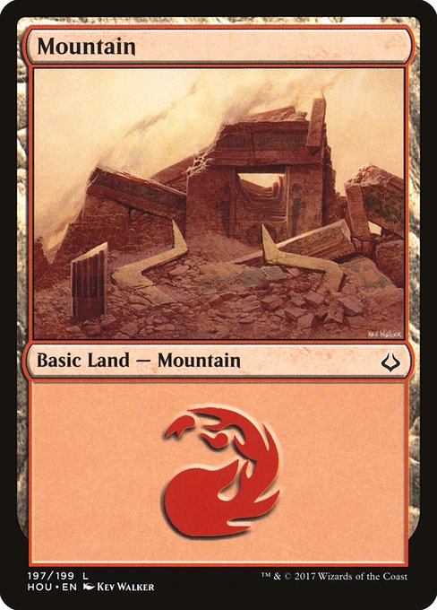 Mountain - Hour of Devastation Common Card