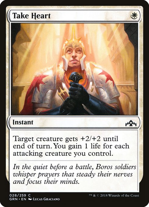 Take Heart - Guilds of Ravnica Common Card