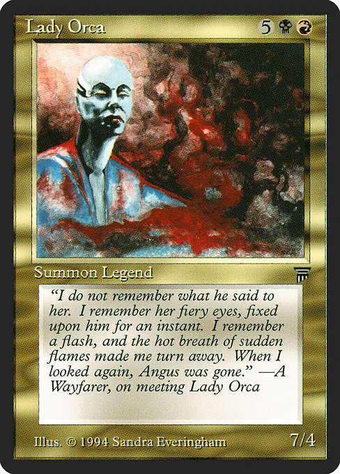 Lady Orca - Legends Uncommon Card