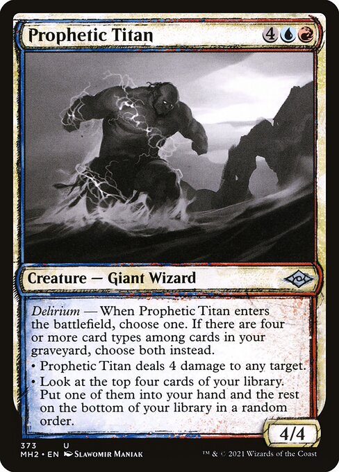 Prophetic Titan - Modern Horizons 2 Uncommon Card