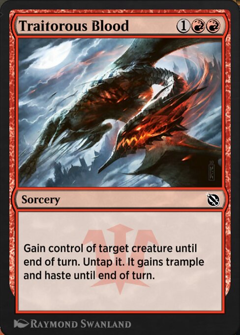 Traitorous Blood - Shadows of the Past Common Card
