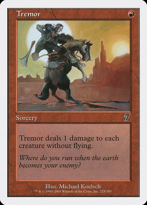 Tremor - Seventh Edition Common Card