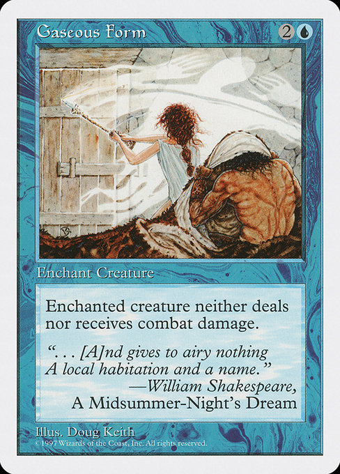 Gaseous Form - Fifth Edition Common Card