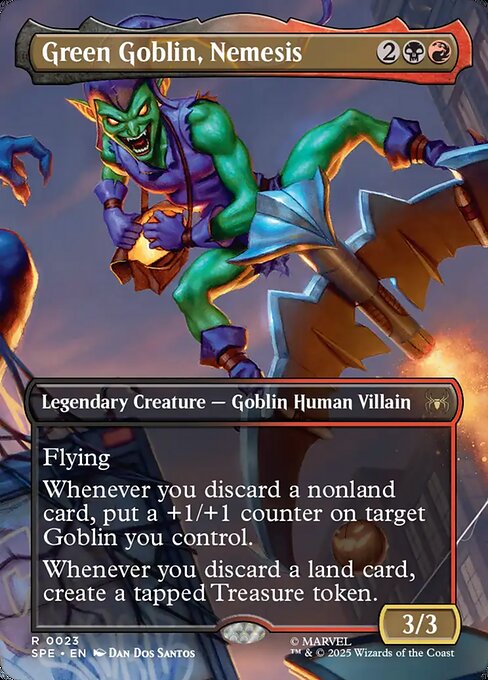 Green Goblin, Nemesis - Marvel's Spider-Man Eternal Rare Card