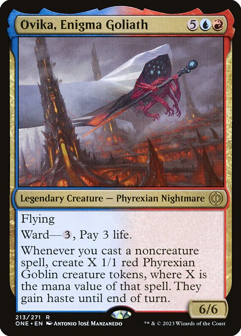 Ovika, Enigma Goliath - Phyrexia: All Will Be One Rare Card