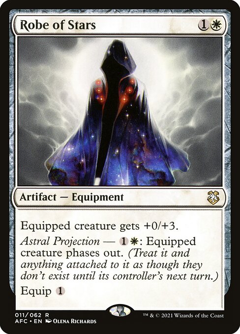 Robe of Stars - Forgotten Realms Commander Rare Card