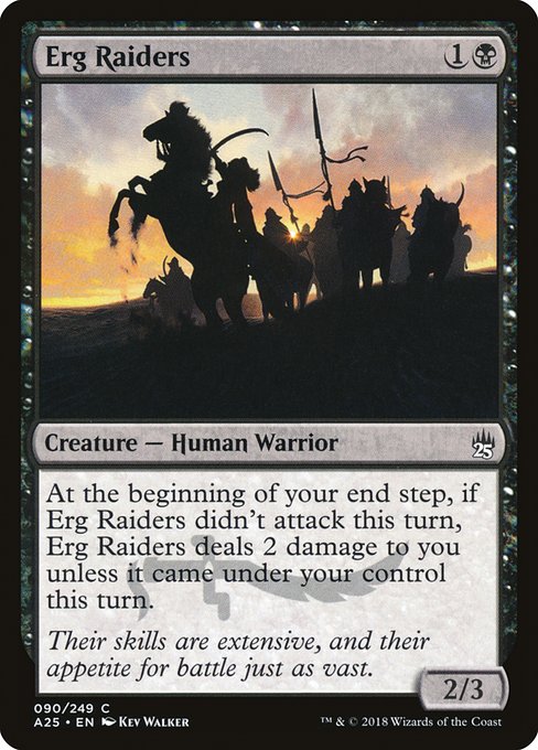 Erg Raiders - Masters 25 Common Card