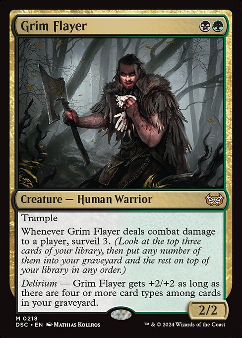 Grim Flayer - Duskmourn: House of Horror Commander Mythic Card