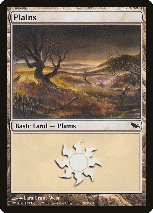 Plains - Shadowmoor Common Card