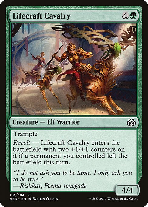 Lifecraft Cavalry - Aether Revolt Common Card