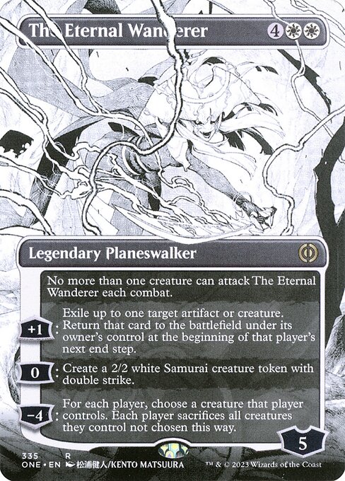 The Eternal Wanderer - Phyrexia: All Will Be One Rare Card
