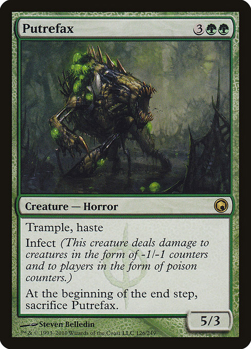 Putrefax - Scars of Mirrodin Rare Card