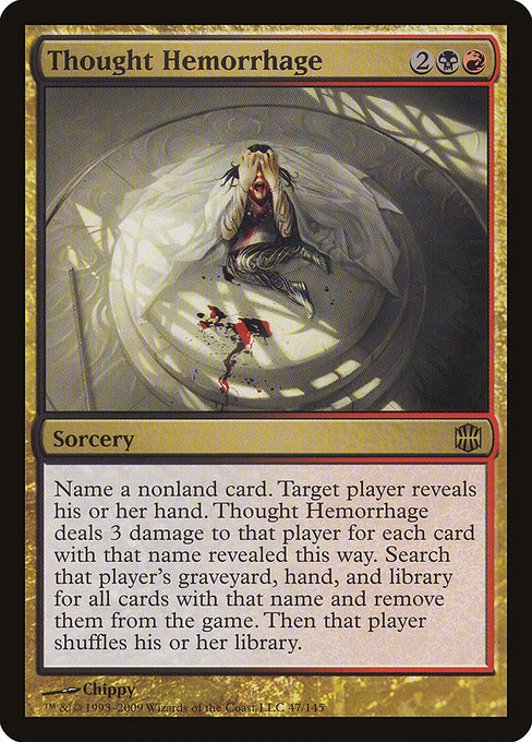 Thought Hemorrhage - Alara Reborn Rare Card