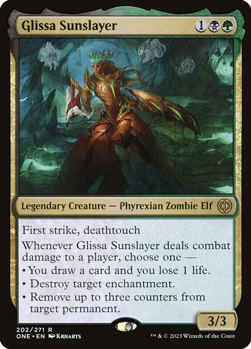 Glissa Sunslayer - Phyrexia: All Will Be One Rare Card