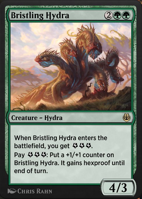 Bristling Hydra - Kaladesh Remastered Rare Card