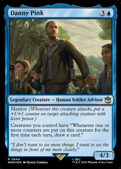 Danny Pink - Doctor Who Rare Card