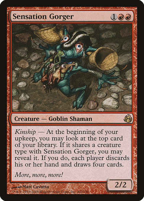 Sensation Gorger - Morningtide Rare Card