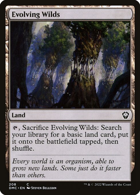 Evolving Wilds - Dominaria United Commander Common Card