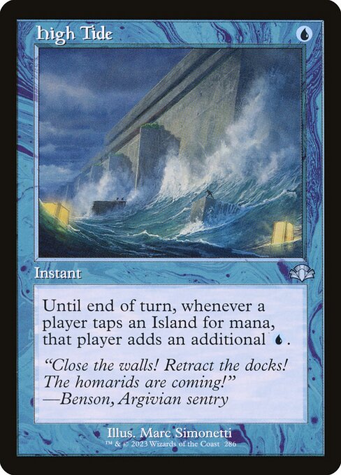 High Tide - Dominaria Remastered Uncommon Card