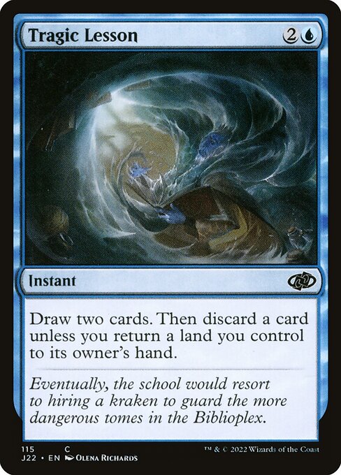Tragic Lesson - Jumpstart 2022 Common Card