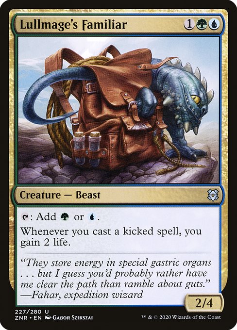 Lullmage's Familiar - Zendikar Rising Uncommon Card