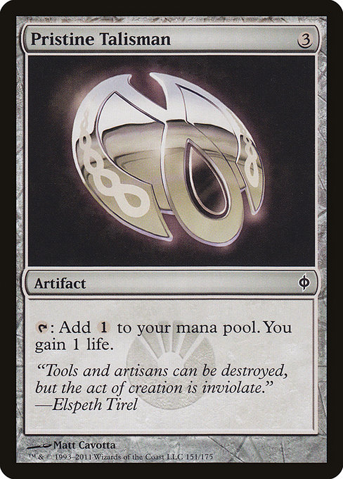 Pristine Talisman - New Phyrexia Common Card