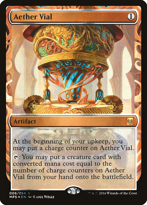 Aether Vial - Kaladesh Inventions Special Card