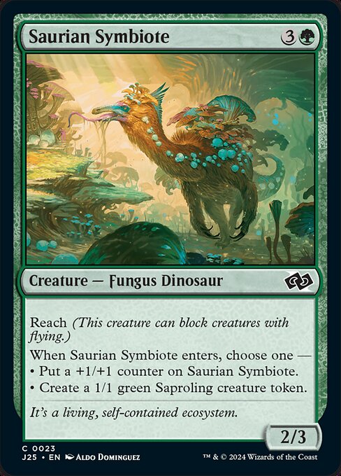 Saurian Symbiote - Foundations Jumpstart Common Card