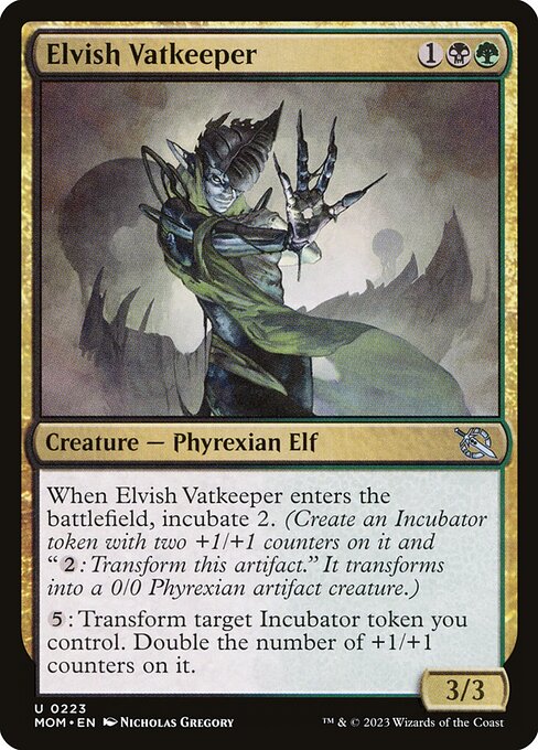 Elvish Vatkeeper - March of the Machine Uncommon Card