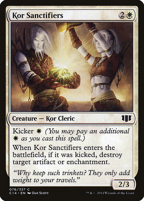 Kor Sanctifiers - Commander 2014 Common Card