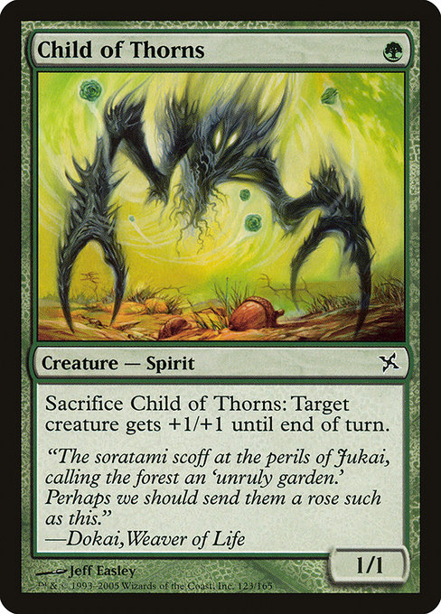 Child of Thorns - Betrayers of Kamigawa Common Card