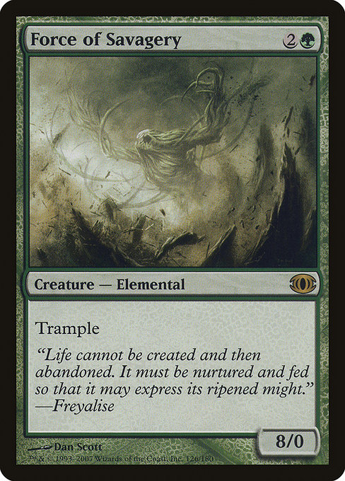 Force of Savagery - Future Sight Rare Card