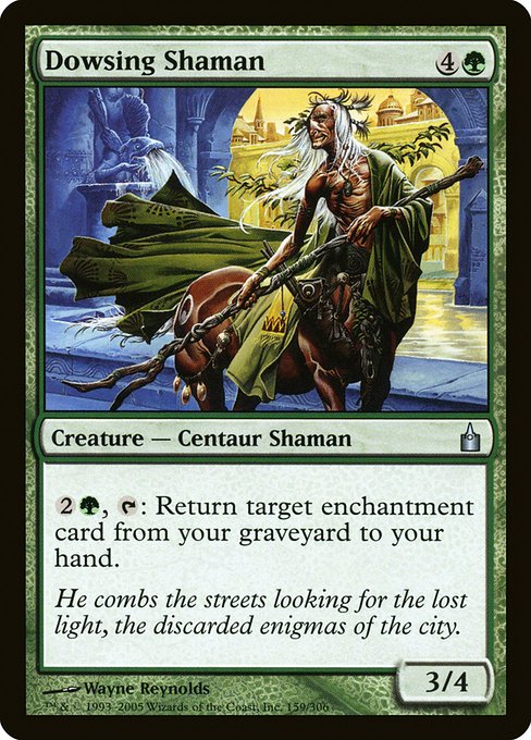 Dowsing Shaman - Ravnica: City of Guilds Uncommon Card