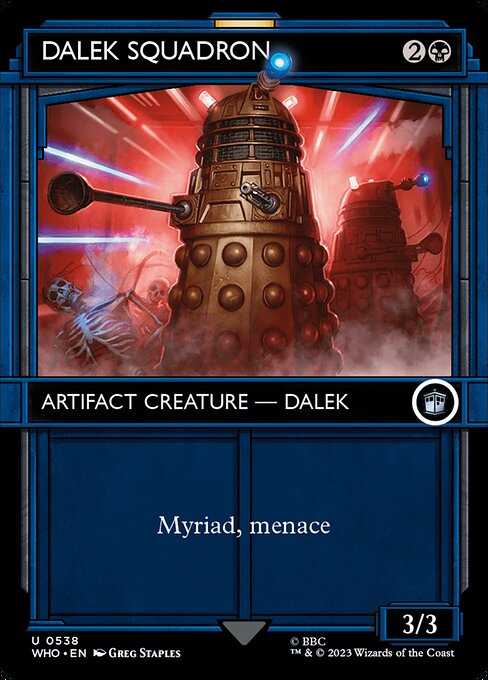 Dalek Squadron - Doctor Who Uncommon Card