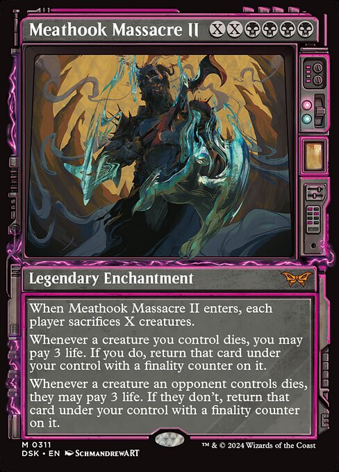 Meathook Massacre II - Duskmourn: House of Horror Mythic Card