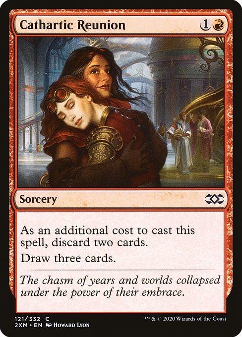 Cathartic Reunion - Double Masters Common Card