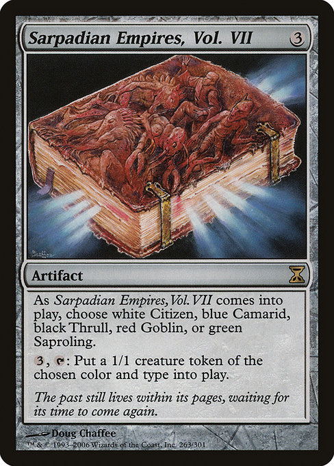 Sarpadian Empires, Vol. VII - Time Spiral Rare Card