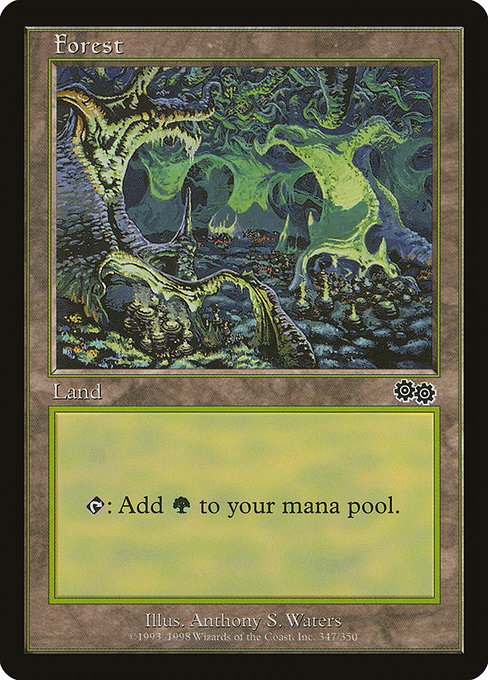 Forest - Urza's Saga Common Card