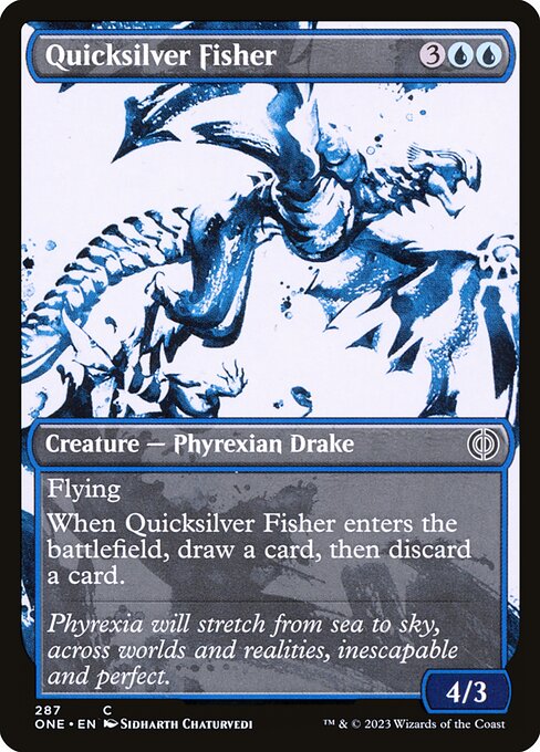 Quicksilver Fisher - Phyrexia: All Will Be One Common Card