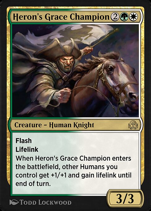 Heron's Grace Champion - Shadows over Innistrad Remastered Rare Card