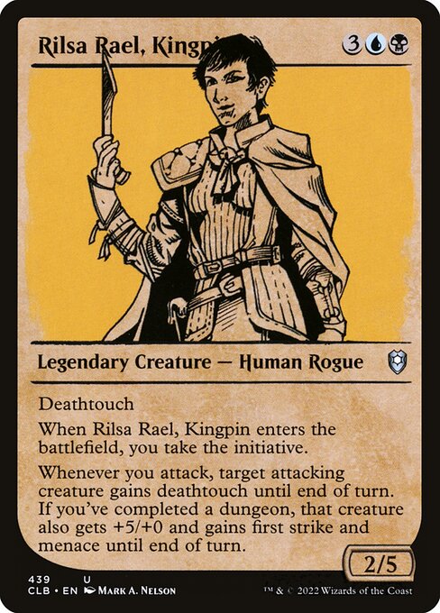 Rilsa Rael, Kingpin - Commander Legends: Battle for Baldur's Gate Uncommon Card