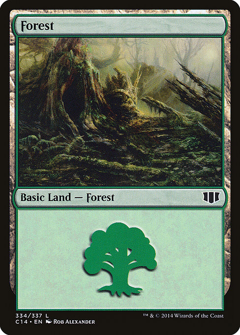 Forest - Commander 2014 Common Card
